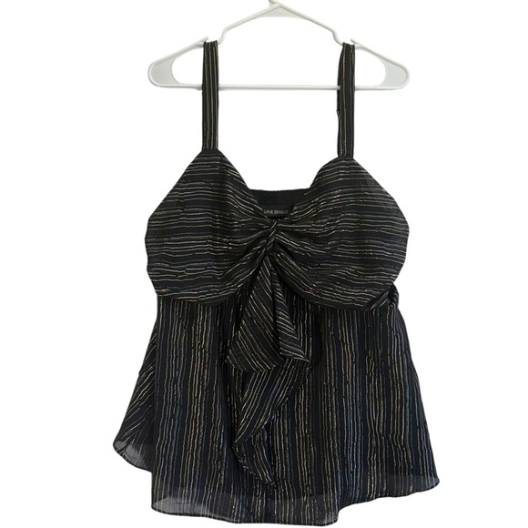 Lane Bryant Tops - Lane Bryant Black and Gold Camisole. Size 14 NWT